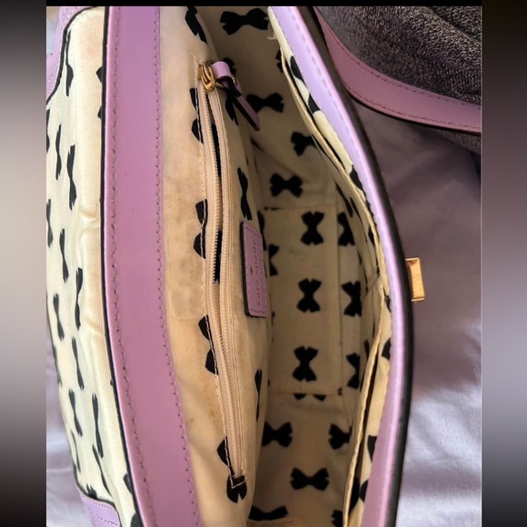 Kate Spade Seth Scalloped Lilac Crossbody - Picture 4 of 6